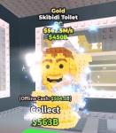 ゴールド　スキビディトイレ　即お渡し可能