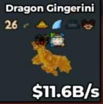 クキドラdragon gingerini  