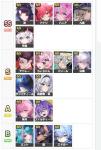 潯(ほとり)、ナナリ 組合せ垢自選未使用Asia鯖 自選・組合せ初期垢S級キャラ選択 初期アカウント