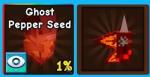 庭を育てる 2 の種ghost pepper・Dragon's Breath　Ｘ3