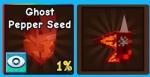 庭を育てる 2 の種ghost pepper・Dragon's Breath　