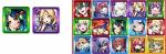 ヤクモ+ルシファー+赤枠内でキャラ（ランダム）4-10体+オーブ4100個+限定キャラ25