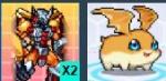 ウォーグレイモン×2  サーバー　国際