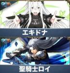 エキドナ+聖騎士ロイ+クリスタル2500個