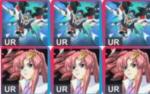 ストライクフリーダムx3+ラクスx3 引き直し未使用！