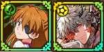 アスカ&新2号機α終止符+祝王神獣ラルグ(アニバ)+光結晶1450個+ランダム限定20体