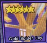 ガーデンタワーディフェンス Gold spider Lily