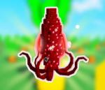  庭を成長させる Ruby Squid 2体