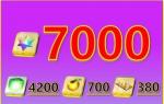 初期垢 即対応 聖晶石7000個+呼符380枚+果実700個+マナプリズム4200+その他 ！