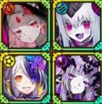 巫獣の魂神+魔界の邪氷姫+妖精霊+闇刻姫+1100光結晶+限定40-70体