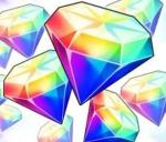 【iOS専用】ダイヤ5000〜5800個＋金欠片2100〜2400枚💎＋4★キャラ80体🎊