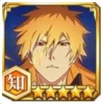 黒崎一護（10周年記念）+ブレソル霊玉11500~12000個★6キャラ10体+★5キャラ75~10