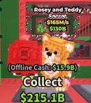 Rosey and Teddy  165M/S