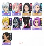 ✨️最安値 ✨️💜メリオダス+ジェリコ×2💜💎Asiaサーバー