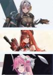 モダニア+ドロシー+ラピ:レッドフード+石60000個+ガチャチケット480枚+SSR10体前後